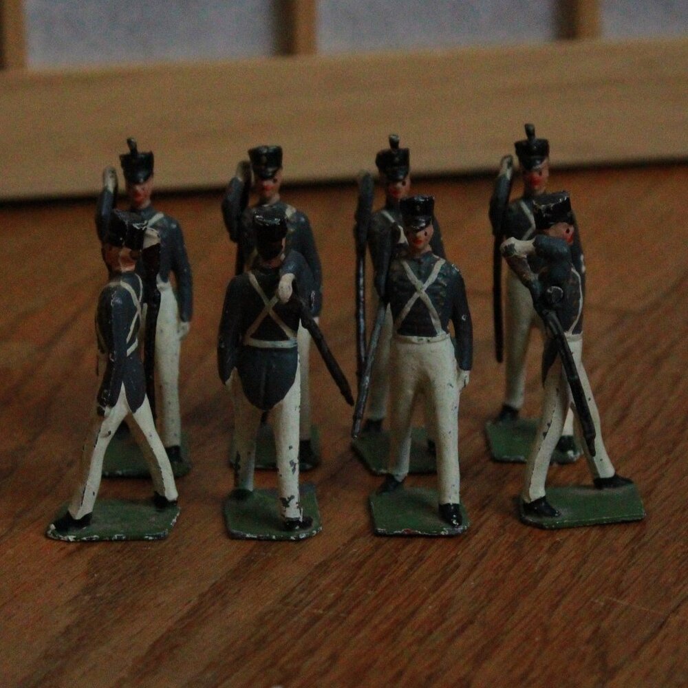 Vintage Bundle of Britains Toy Soldier Figurines